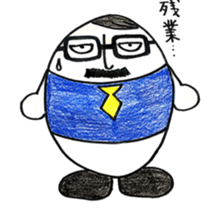 Egg family sticker #6407878