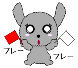 Everyday friends Poodle sticker #6408028