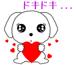 Everyday friends Poodle sticker #6408030