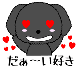 Everyday friends Poodle sticker #6408032