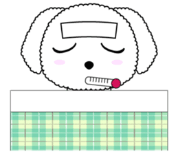 Everyday friends Poodle sticker #6408035