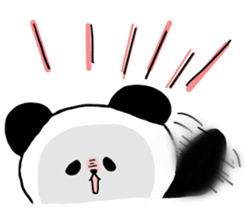 The love panda@/ sticker #6408120