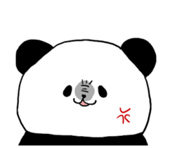 The love panda@/ sticker #6408121