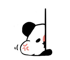 The love panda@/ sticker #6408132