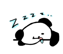 The love panda@/ sticker #6408134