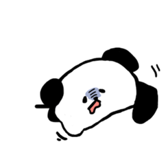 The love panda@/ sticker #6408135