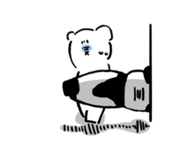 The love panda@/ sticker #6408139