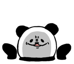 The love panda@/ sticker #6408140