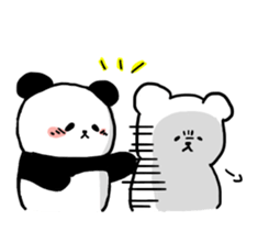 The love panda@/ sticker #6408142