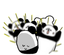 The love panda@/ sticker #6408145
