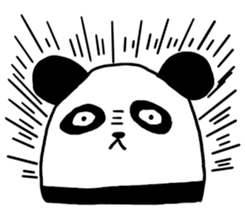 The love panda@/ sticker #6408147