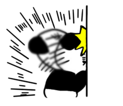 The love panda@/ sticker #6408150