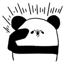 The love panda@/ sticker #6408152