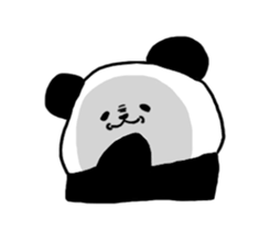 The love panda@/ sticker #6408154