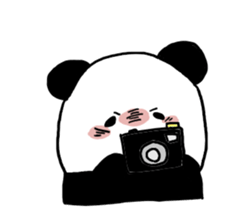 The love panda@/ sticker #6408155