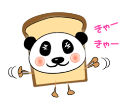 Cat *3 chick (one's own pace) panda sticker #6408815