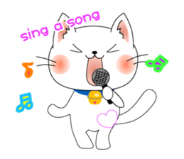 Cat *3 chick (one's own pace) panda sticker #6408833