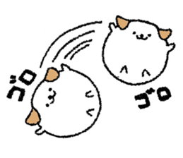 Round puppy sticker #6408943