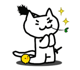BUSHIDOU cat sticker #6409148
