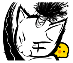 BUSHIDOU cat sticker #6409159