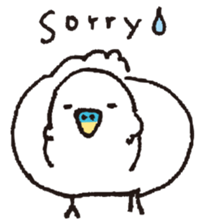 loose budgerigar sticker #6409522