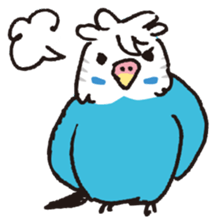 loose budgerigar sticker #6409535