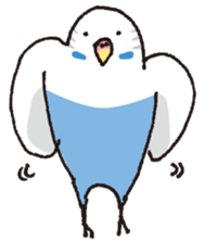 loose budgerigar sticker #6409541