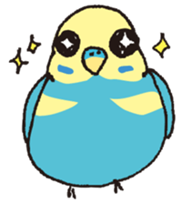 loose budgerigar sticker #6409546