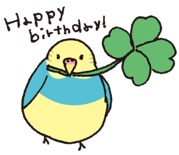 loose budgerigar sticker #6409557