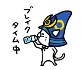 The cat of the Kumamoto valve3 sticker #6409629