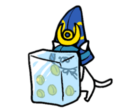 The cat of the Kumamoto valve3 sticker #6409634