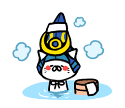 The cat of the Kumamoto valve3 sticker #6409637