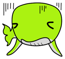 Friend of the SEA  Dolphin and Whale sticker #6409671