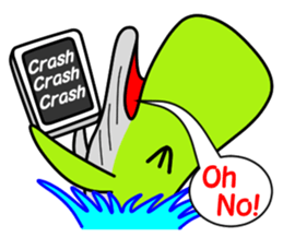 Friend of the SEA  Dolphin and Whale sticker #6409677