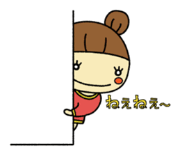 Mushroom man & girl 2 sticker #6410441