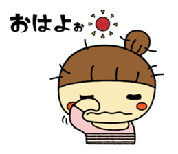 Mushroom man & girl 2 sticker #6410443