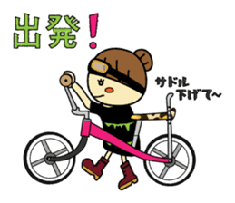 Mushroom man & girl 2 sticker #6410445