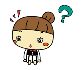 Mushroom man & girl 2 sticker #6410463