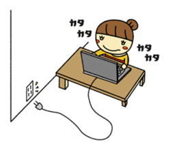 Mushroom man & girl 2 sticker #6410472