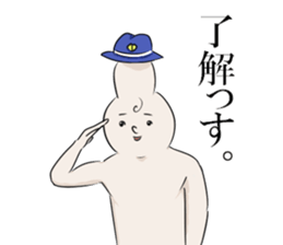 Mr.thumb man sticker #6410767