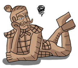 A day of terracotta sticker #6411201