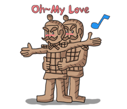 A day of terracotta sticker #6411213