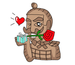 A day of terracotta sticker #6411217