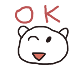 Daihuku bear sticker #6411257