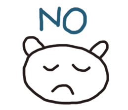 Daihuku bear sticker #6411258