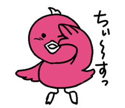 I'm just a bird. Any problem? sticker #6411337