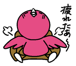 I'm just a bird. Any problem? sticker #6411353