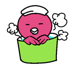 I'm just a bird. Any problem? sticker #6411356