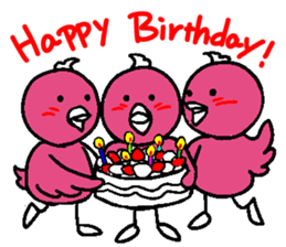 I'm just a bird. Any problem? sticker #6411357