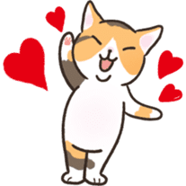 HELLO!Japanese cat sticker #6412344